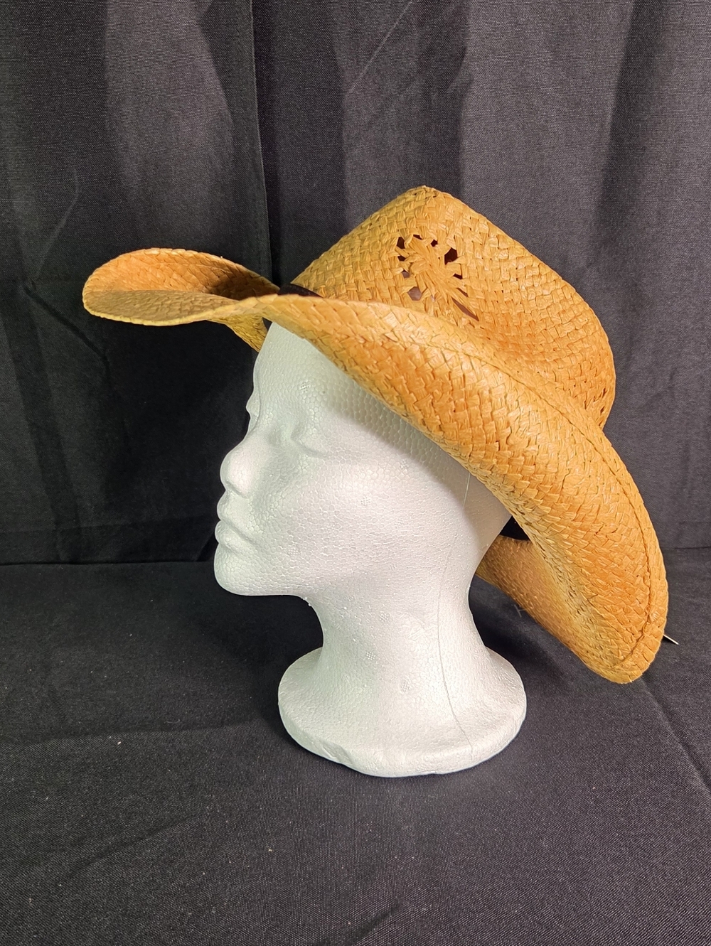 Peter Grimm Gold Coast Sun Wear Cowboy Hat 100% Paper Straw New With Tags